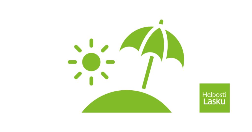 Aurinko ja aurinkovarjo